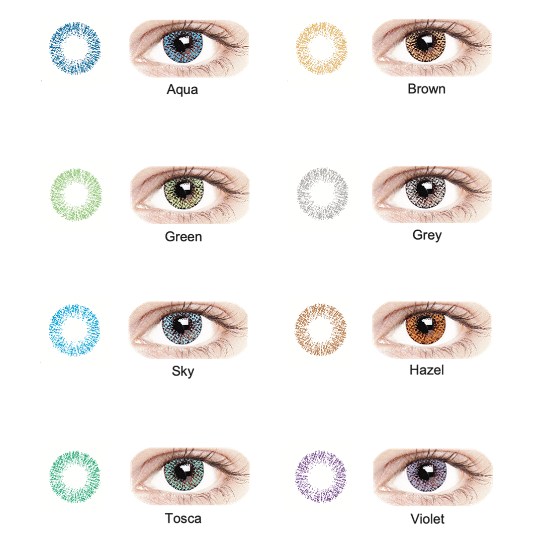 Coloured Contact Lenses - Daily