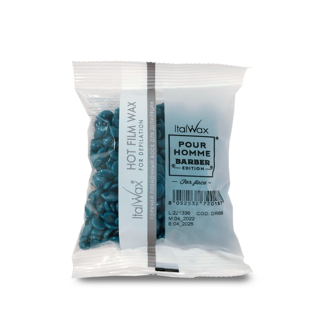 Italwax Pour Homme Barber Edition film wax 100g pouch