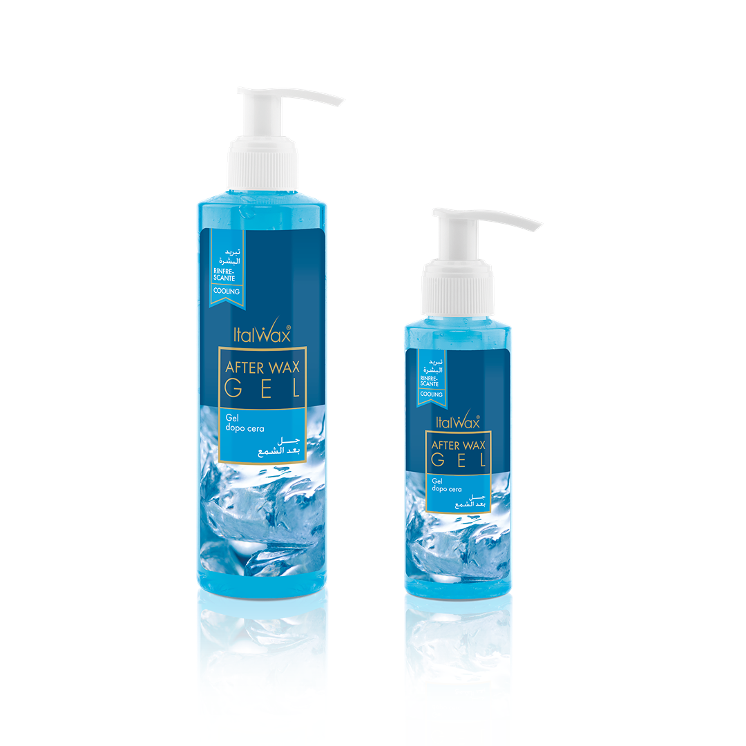 Italwax After Wax Cooling Gel in 100ml and 250ml bottles