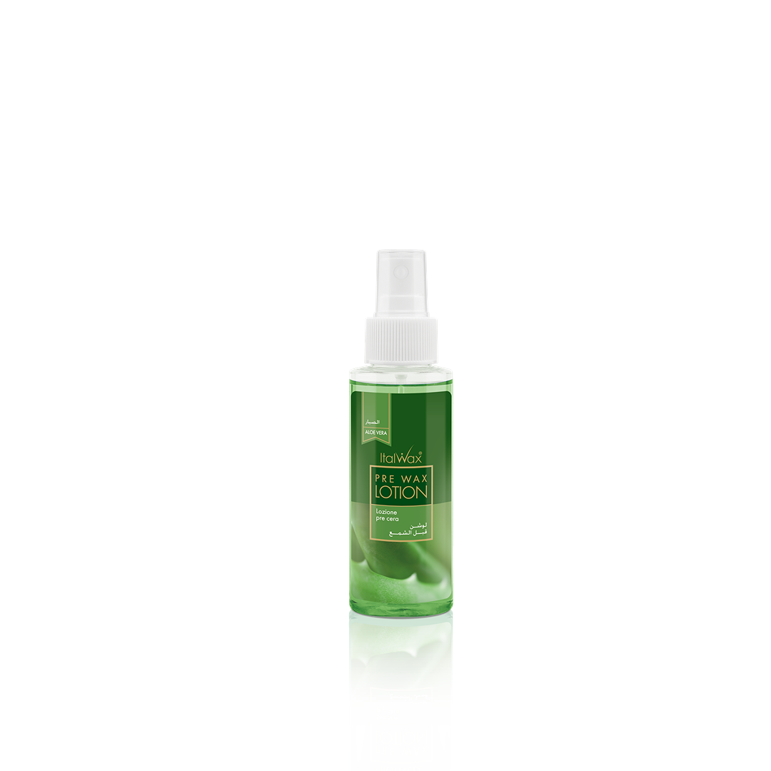 Italwax Pre Wax Aloe Lotion 100ml bottle