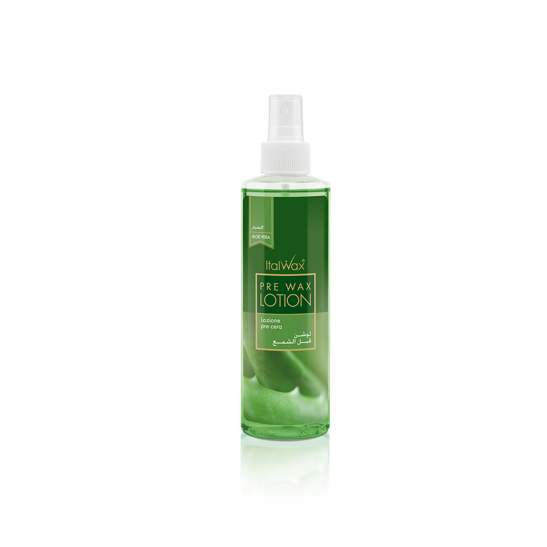 Italwax Pre Wax Aloe Lotion 250ml bottle