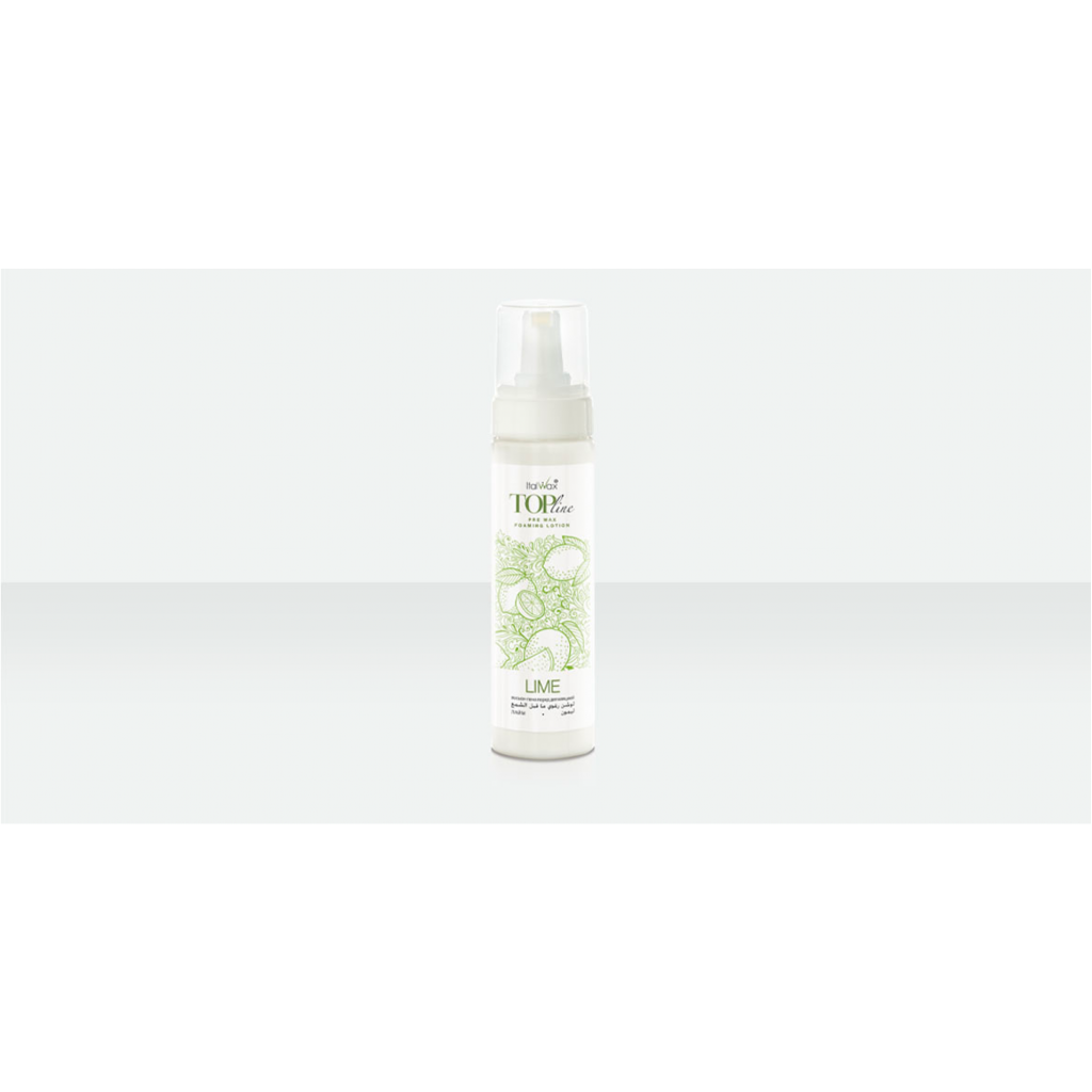 Top Line - Pre Wax Foaming Lotion - Lime - 200ml