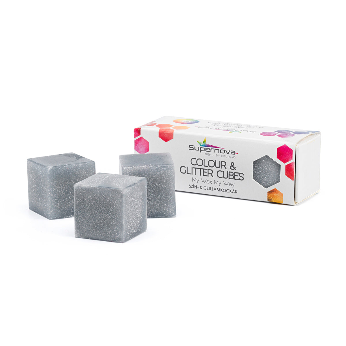 Colour / Glitter Cubes - 3 x 13ml