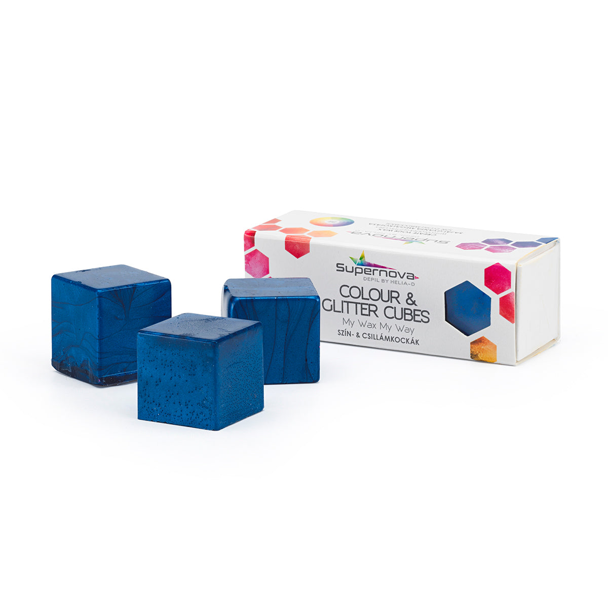 Colour / Glitter Cubes - 3 x 13ml